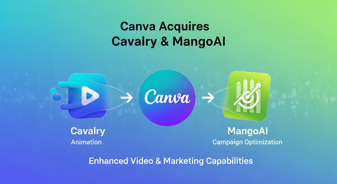 Canva רכשה שני סטארטאפים כדי לחזק את יכולות הווידאו והשיווק